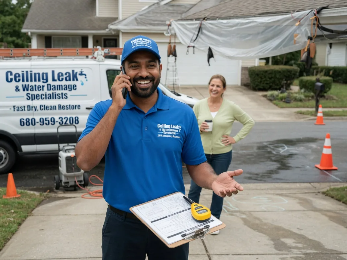 Ceiling Leak Cleanup New River, AZ FAQs